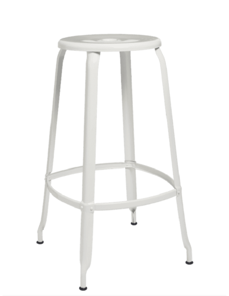 TABOURET NICOLLE METAL H75