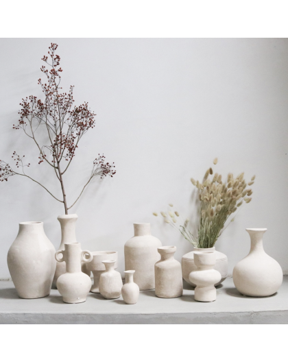 VASE EN CRAIE - RAW MATERIALS 