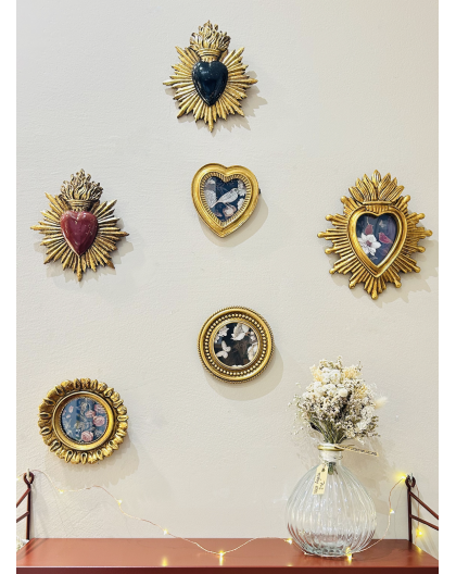 DECORATION MURALE CADRE PHOTO DORE - EMDE