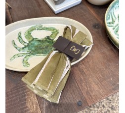 LOT DE 6 RONDS DE SERVIETTES - BANDIT MANCHOT 