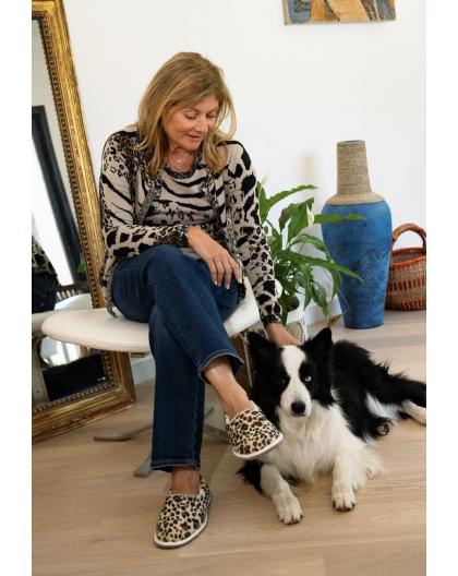 CHARENTAISES MARCEL LEOPARD - CAUSSÜN