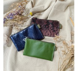 PORTE MONNAIE À SOUFFLET - BANDIT MANCHOT