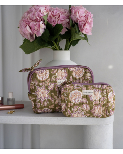 TROUSSE DE BEAUTE MATIRA VERDE - BINDI ATELIER