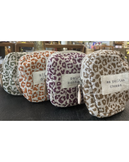 PORTE MONNAIE LEOPARD - SOPHIE JANIERE