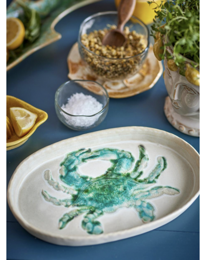 ASSIETTE CRABE - BLOOMINGVILLE