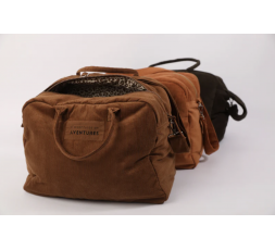 SAC SUZON EN VELOURS AVENTURES- SOPHIE JANIERE 