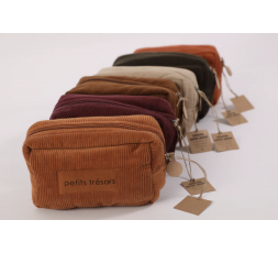 TROUSSE EN VELOURS EMILIE PETITS TRESORS - SOPHIE JANIERE