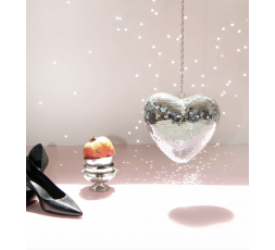 COEUR DISCO À SUSPENDRE - L'EXPRESSIONIST