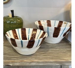 BOL LINEAR RAKU - DURO CERAMICS