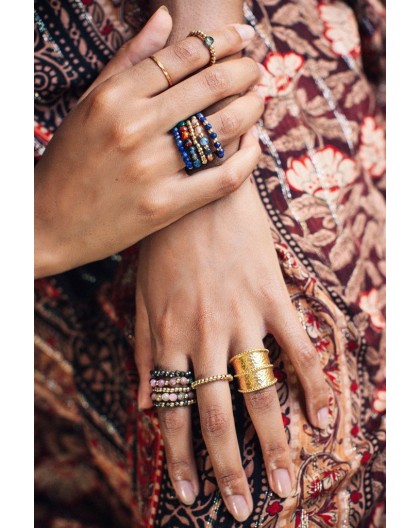 BAGUE CELESTE PIERRE - KHARMARI