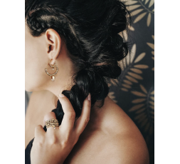 BAGUE CELESTE LAITON - KHARMARI