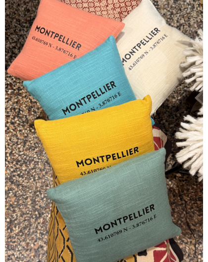 COUSSIN MONTPELLIER EN COTON  - SOPHIE JANIERE