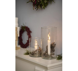 BOUGEOIR EN VERRE - IB LAURSEN 