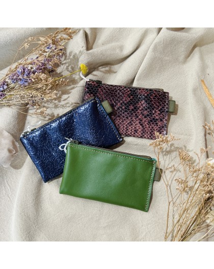 PORTE MONNAIE À SOUFFLET - BANDIT MANCHOT