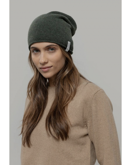 BONNET EN LAINE RECYCLEE FRANK - RIFO