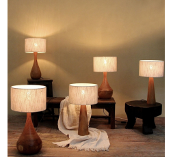 LAMPE DE TABLE CONIQUE - RAW MATERIALS 