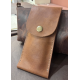 ETUI À STYLOS TROTTEUR EN CUIR - LAMALI 