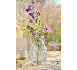 VASE EN VERRE FORME POISSON - IB LAURSEN 