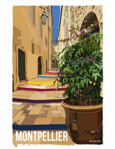 AFFICHE ILLUSTRÉE 30X40CM - RETROPIA
