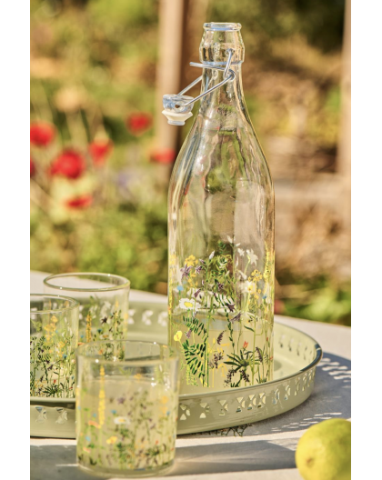 BOUTEILLE MOTIFS FLEURS - IB LAURSEN