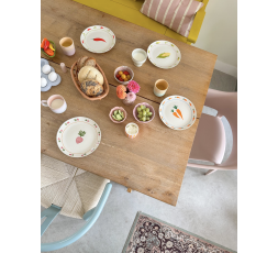 LOT DE 4 ASSIETTES LEGUMES - AND NOOK