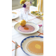 LOT DE 4 ASSIETTES FRUITS FIESTA - AND NOOK