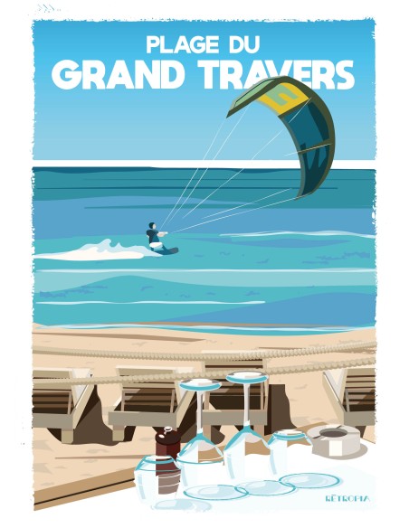 AFFICHE ILLUSTRÉE 30X40CM - RETROPIA