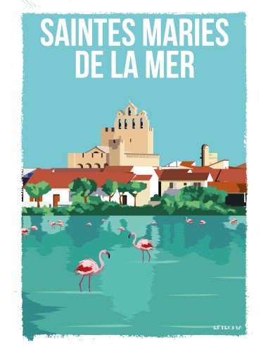 AFFICHE ILLUSTRÉE 30X40CM - RETROPIA