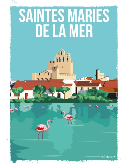 AFFICHE ILLUSTRÉE 30X40CM - RETROPIA