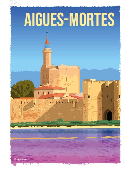 AFFICHE ILLUSTRÉE 30X40CM - RETROPIA