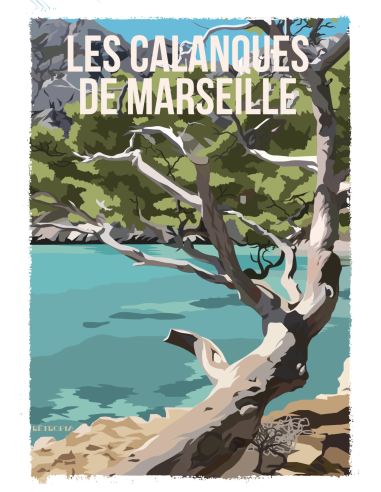 AFFICHE ILLUSTRÉE 30X40CM - RETROPIA
