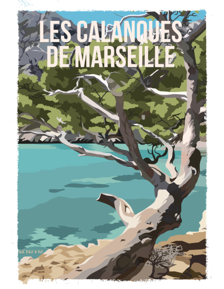 AFFICHE ILLUSTRÉE 30X40CM - RETROPIA