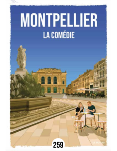 AFFICHE ILLUSTRÉE 30X40CM - RETROPIA