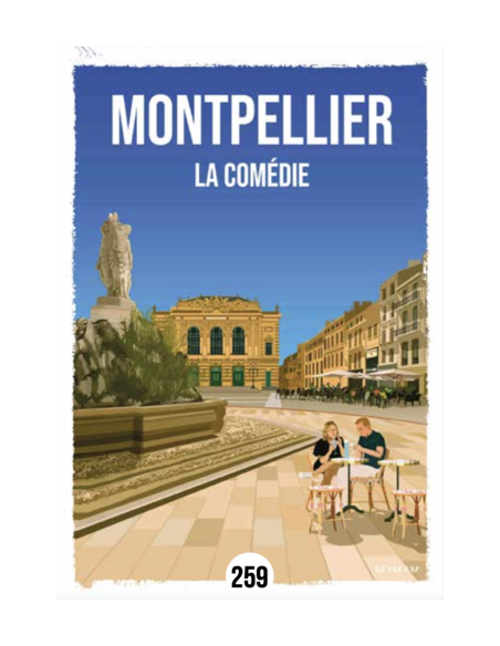 AFFICHE ILLUSTRÉE 30X40CM - RETROPIA