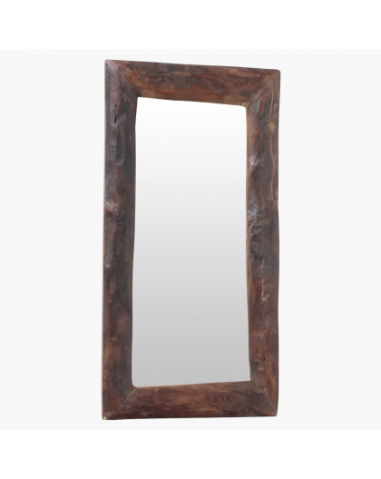 MIROIR D'ÉCURIE EN BOIS - RAW MATERIALS 