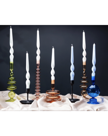 BOUGEOIR EN VERRE - MAEGEN