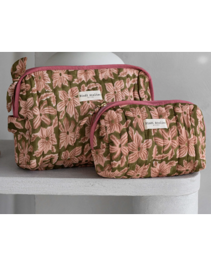 TROUSSE DE BEAUTE MANOA VERDE - BINDI ATELIER