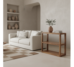 ETAGERE EN BOIS BULLNOSE - RAW MATERIALS 