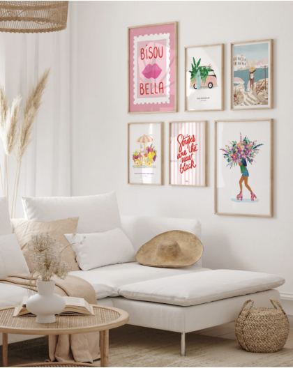 ILLUSTRATION AQUARELLE 30x40 CM - ALL THE WAYS TO SAY