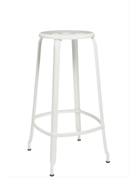 TABOURET NICOLLE METAL H80