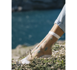 CHAUSSETTE FLEURS DES CHAMPS - ATELIER ST EUSTACHE