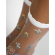 CHAUSSETTE FLEURS DES CHAMPS - ATELIER ST EUSTACHE