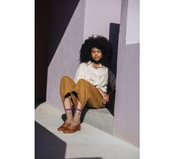 CHAUSSETTES HORSESHOE BEND PRUNE- ATELIER ST EUSTACHE