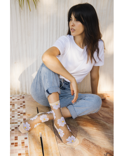 CHAUSSETTES MURANO CREME - ST EUSTACHE