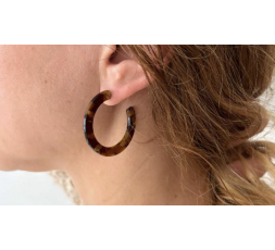 BOUCLE D'OREILLE LUNA - ATELIER MARPO