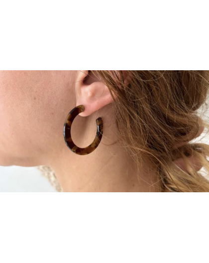BOUCLE D'OREILLE LUNA - ATELIER MARPO