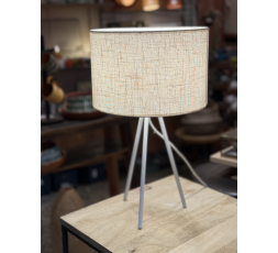 ABAT JOUR EN LIN CILINDRO - IDP DESIGN