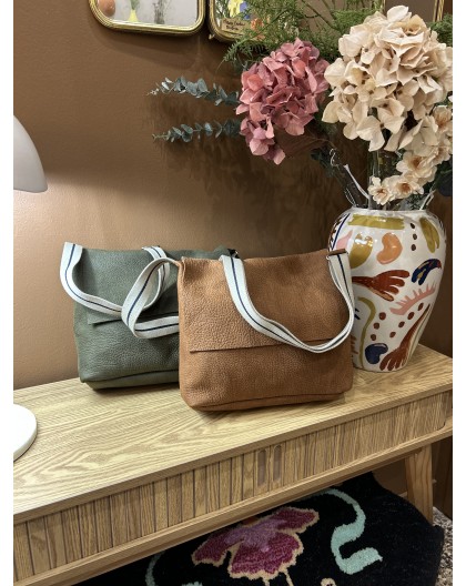 SACOCHE EN CUIR - BANDIT MANCHOT