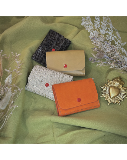 PORTE CARTES COMPAGNON À RABAT - BANDIT MANCHOT