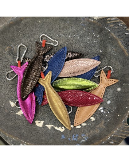 PORTE CLES SARDINE - BANDIT MANCHOT